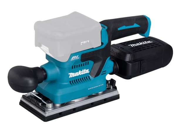 Rystepudser Makita DBO381ZU LXT; 18 V (uden batteri og oplader)