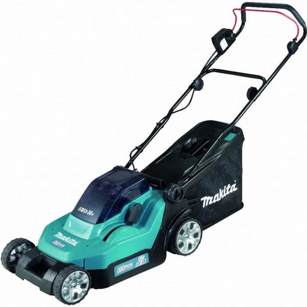 Akku plæneklipper Makita DLM382CM2; 2x18 V; 2x4,0 Ah batt.