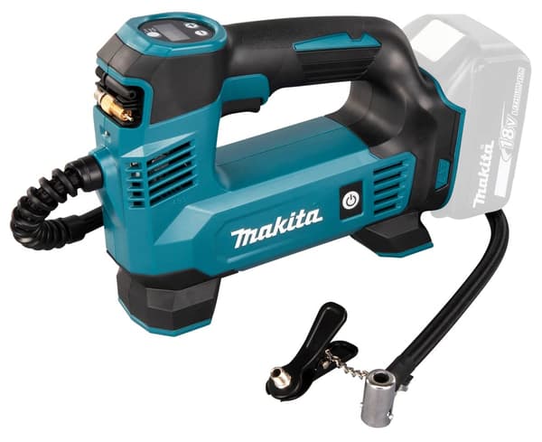 Trådløs luftpumpe Makita DMP180Z; 18 V; (uden batteri og oplader)