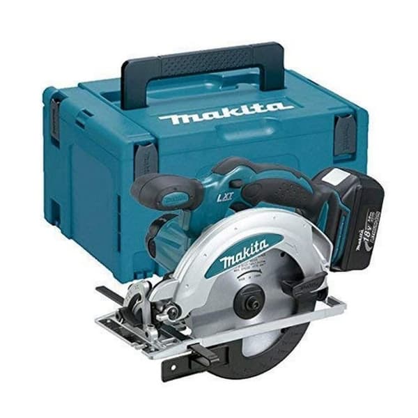 Batteridrevet rundsav Makita DSS610RTJ; 18 V; 2x5,0 Ah batt.