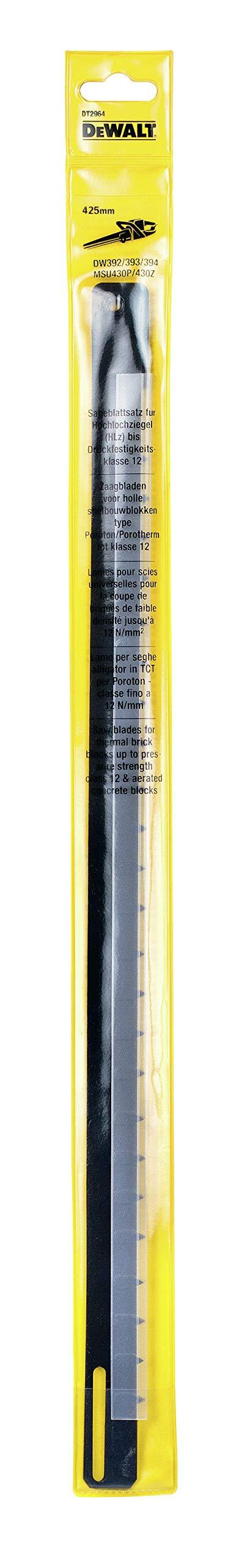 Sagblad til tigersag DeWalt DT2964-QZ; 425 mm
