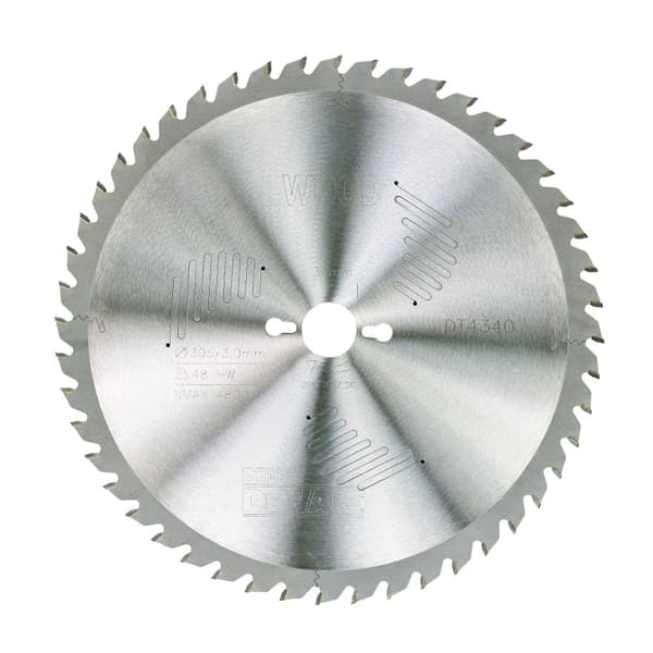 Rundsavsklinge til træ DeWalt DT4340-QZ; 305x30 mm; 48T
