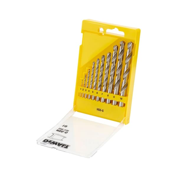Metalborsæt DeWalt DT5921-QZ; 1-10 mm; 10 stk.