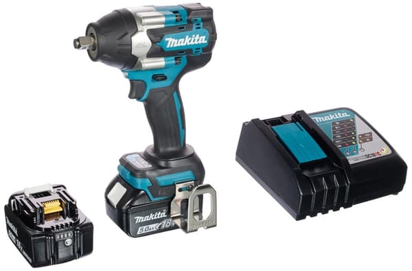 Slagnøgle Makita DTW700RTJ; 18 V; 2x5,0 Ah