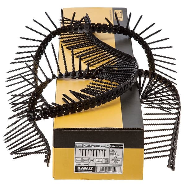 Båndet skruer DeWalt DWF4100550; 3,5x55 mm; 1000 stk.