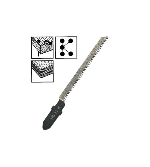 Stiksavsklinger Wilpu HC 12 K; 5 stk.
