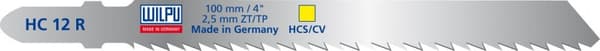 Stiksavsklinger Wilpu HC 12 R; 5 stk.