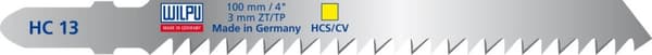 Stiksavsklinger Wilpu HC 32 R; 5 stk.