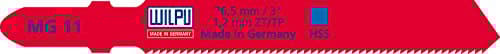 Stiksavsklinger Wilpu MG 11; 5 stk.