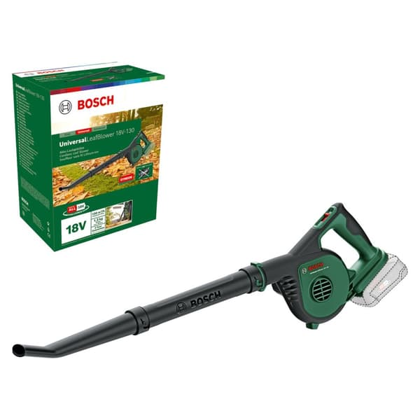 Akku løvblæser Bosch UniversalLeafBlower 18V-130 solo; 18 V (uden batteri og oplader)