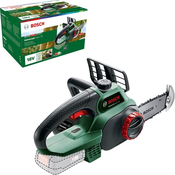 Motorsav Bosch Universal Chain; 18 V; 20 cm savsværd(uden batteri og oplader)