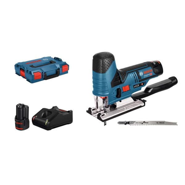Stiksav Bosch GST 12V-70 Professional; 12 V; 2x3,0 Ah batt.