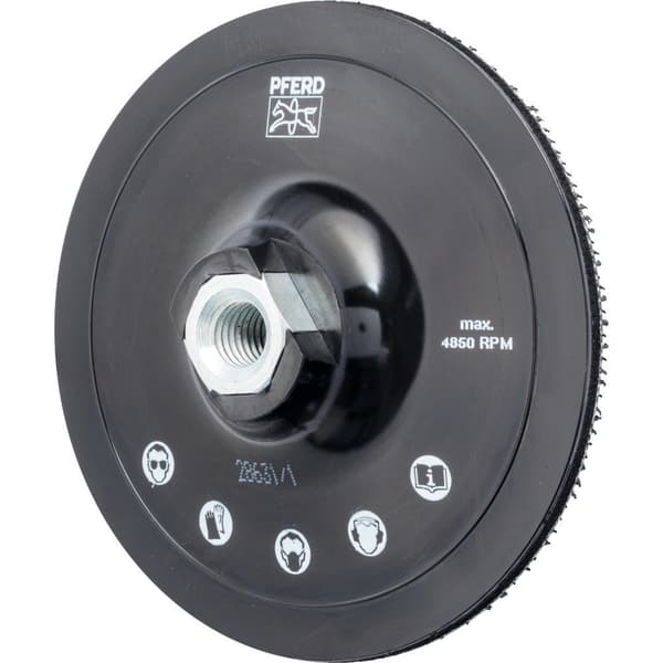 Støtteplade Pferd PVKRH Velcro; 125 mm