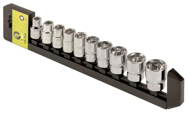 Socket nøglesæt Irimo 129-10-4; 10 stk.
