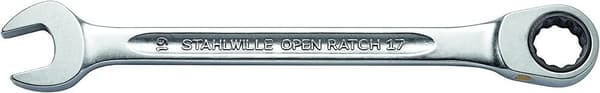 Skruenøgle med skralde Stahlwille NrR17F; 8 mm