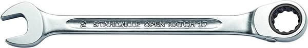 Skruenøgle med skralde Stahlwille 41170909; 9 mm