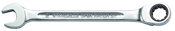 Skruenøgle med skralde Stahlwille 41171111; 11 mm