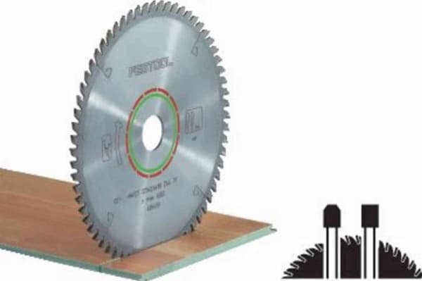Rundsavsklinge til laminat  Festool; 225x2,6x30,0 mm; Z64; 4°