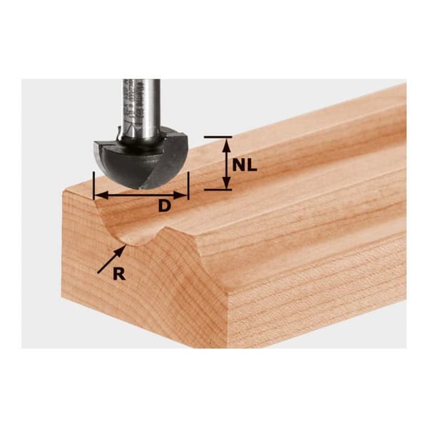 Notfræser Festool 4/8/38 mm