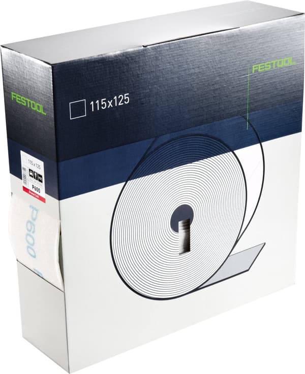 Slibende papirrulle Granat Soft; 115 mm x 25 m; P180; 1 stk.
