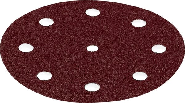 Sandpapir til excentersliber Rubin2; 125 mm; P80; 10 stk.