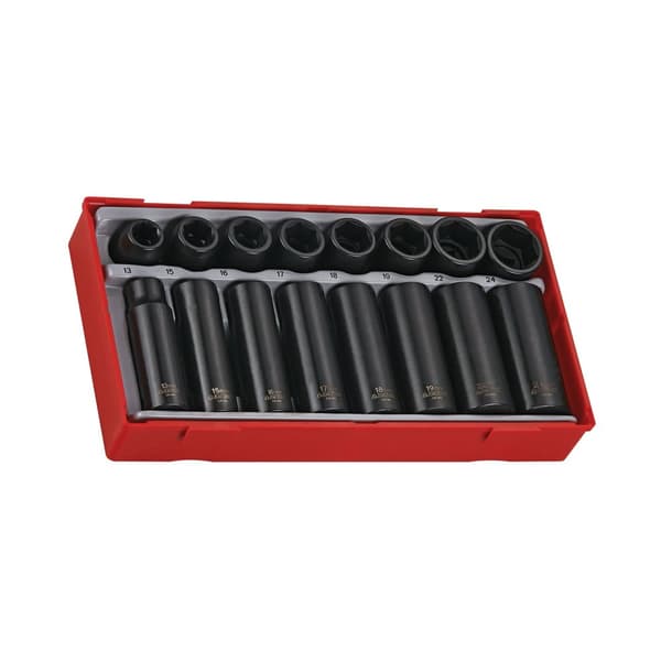Impact skrue bitholder Teng Tools TT9116; 16 stk.