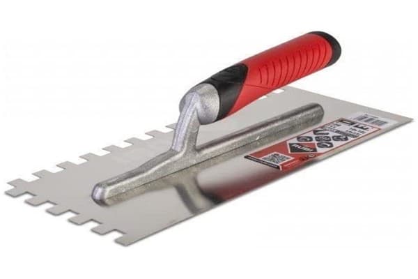 Kamme til fliser lim Rubi Rubiflex INOX; 10x10 mm; 28 cm
