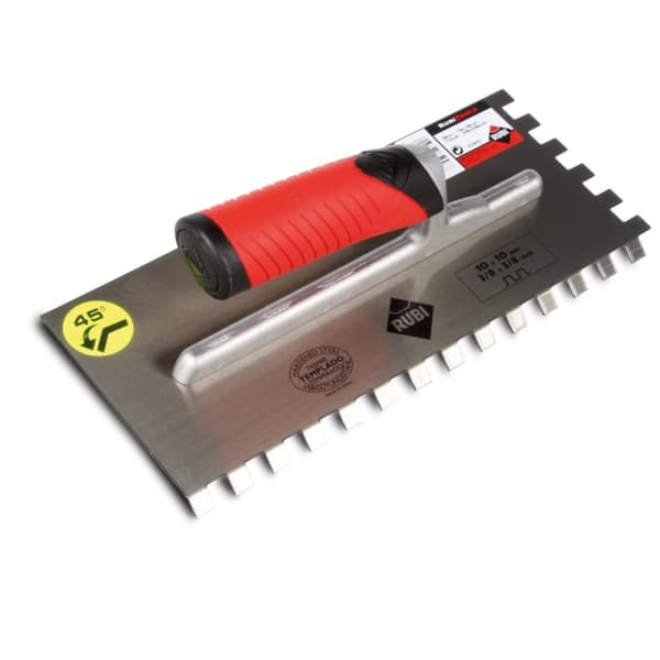 Kamme til fliser lim Rubi Rubiflex 45º 75946; 6x6 mm; 28 cm