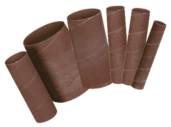 Slibemuffe Scheppach 13/19/26/38/51/76 mm; K240; 18 stk.