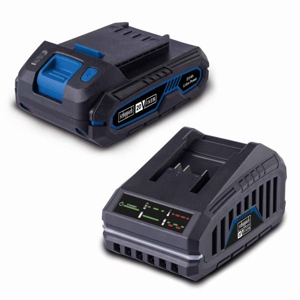 Tilbehørssæt Scheppach SBSK2.0; 20 V; 2,0 Ah batt.