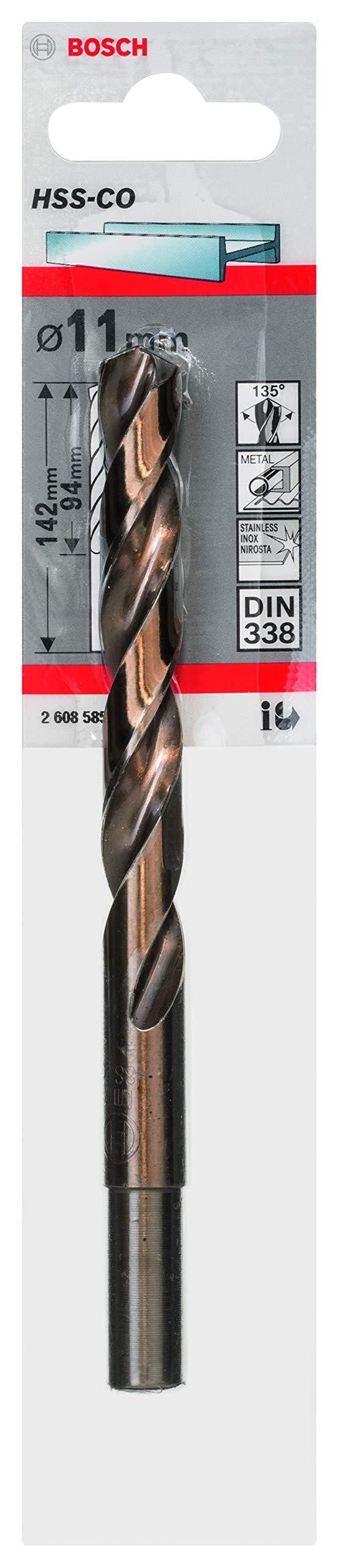 Metalbor Bosch HSS-Co STANDARD, DIN 338; 11x142 mm; 1 stk.