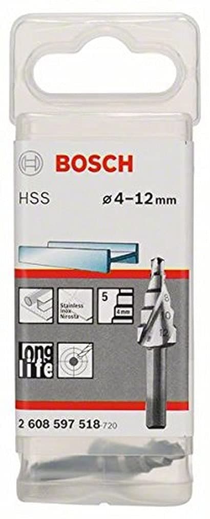 Etappebor Bosch HSS; 4-12x65 mm