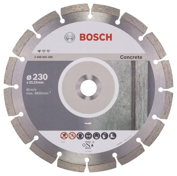 Diamantskæreskive Bosch PROFESSIONAL FOR CONCRETE; 230