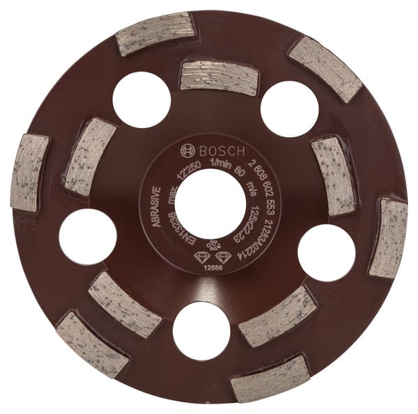 Diamantslibeskive Bosch EXPERT FOR ABRASIVE; 125 mm