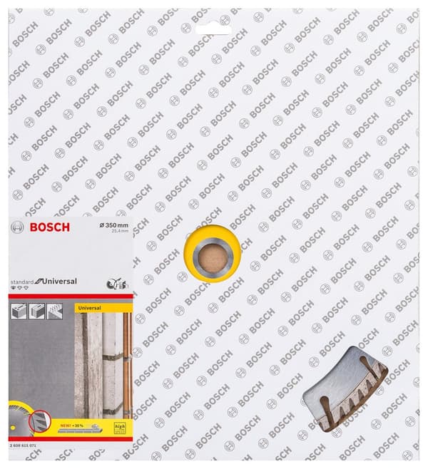 Diamantskæreskive Bosch Standard for Universal 2608615071; 350x25,4 mm