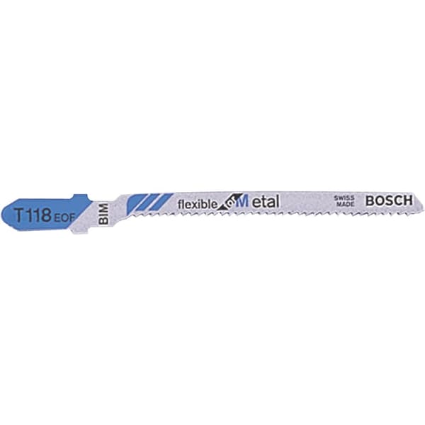 Stiksavsklinger Bosch T 118 EOF; 5 stk.
