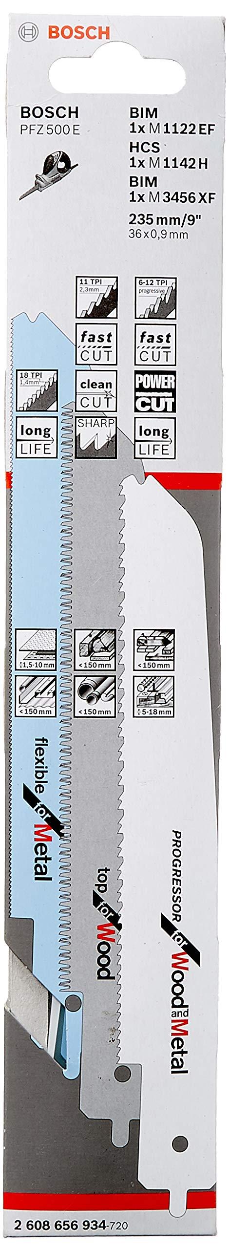 Tigersagblader Bosch PFZ 500 E; 3 stk.