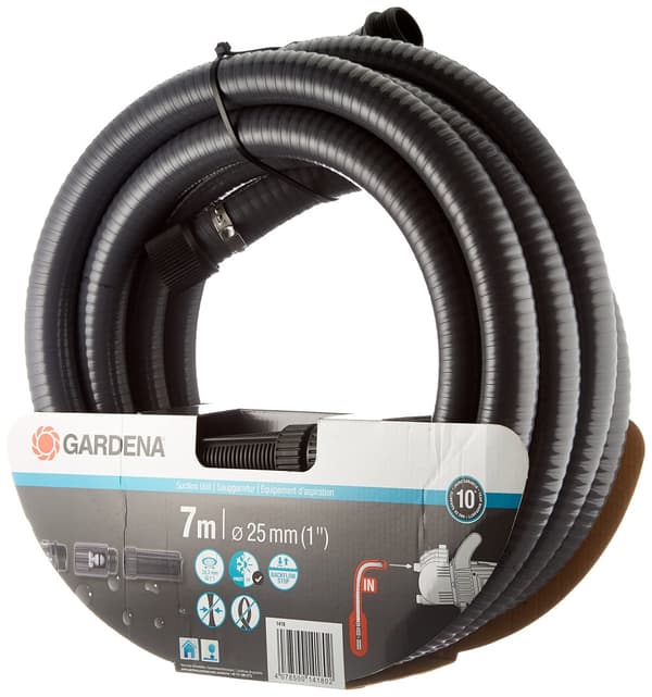 Sugeslange til vandpumper Gardena 01418-20; 7 m