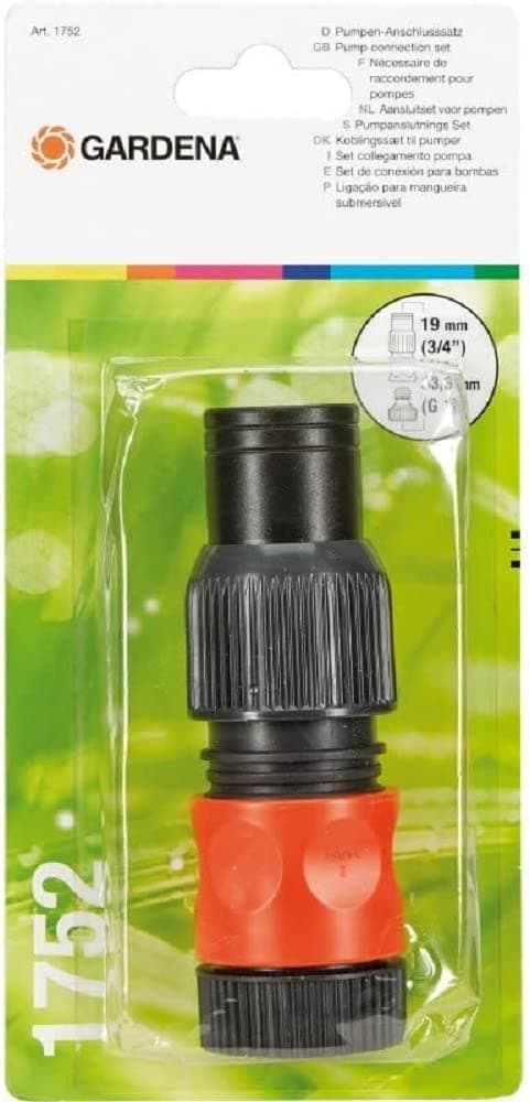 Vandningsventil Gardena 01752-20; 3/4''; 19 mm