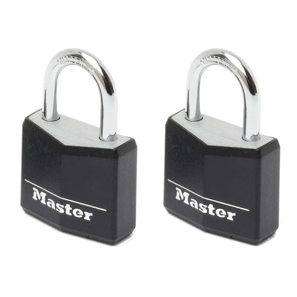 Låse MasterLock 9130EURTBLK; 30 mm; 2 stk.