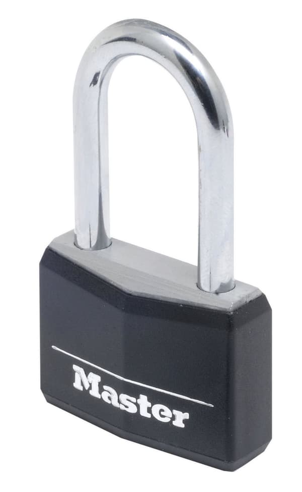 Låse MasterLock 9150EURDBLKLH; 50 mm