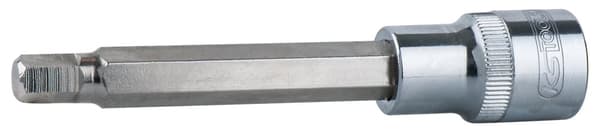 Topnøgle KS tools Chrome+; 1/2''; HEX12; 110 mm