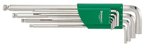Sekskantnøgle sæt Stahlwille 96432600; 1,5-10 mm; 9 stk.