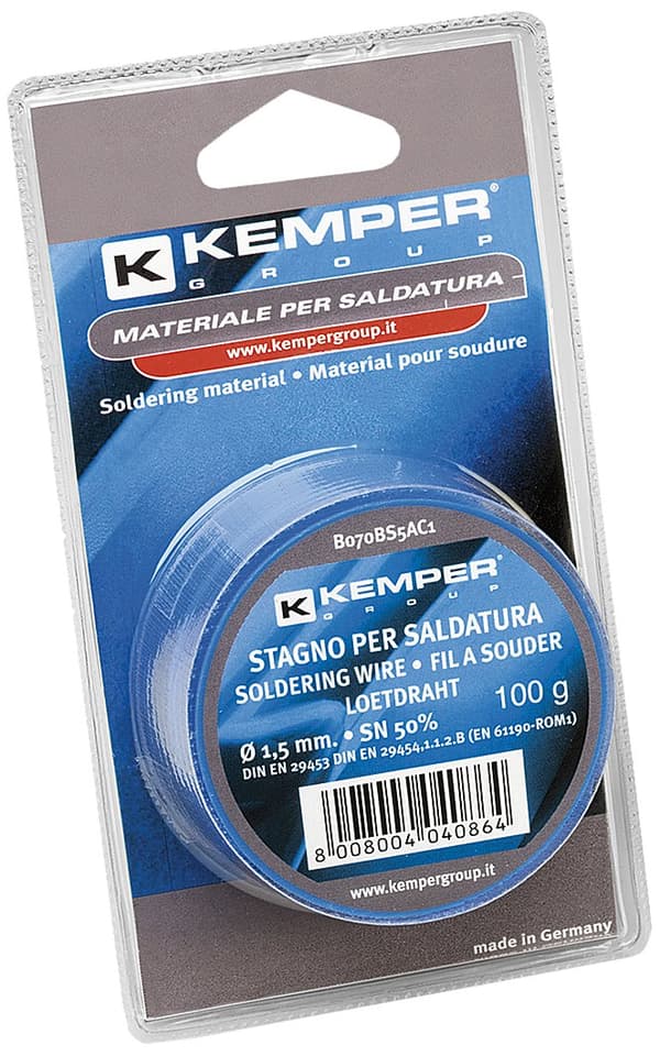 Loddetin Kemper B070BS5AC1; 1,5 mm