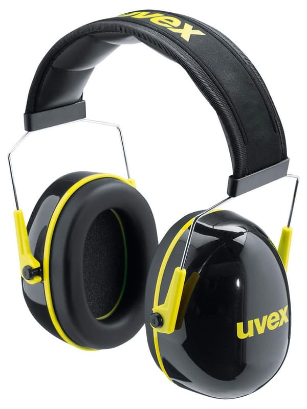 Høreværn Uvex K2; 32 dB; sort / gul