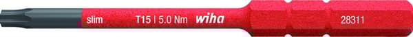 Skruebit Wiha slimBit W35508; T15; 75 mm