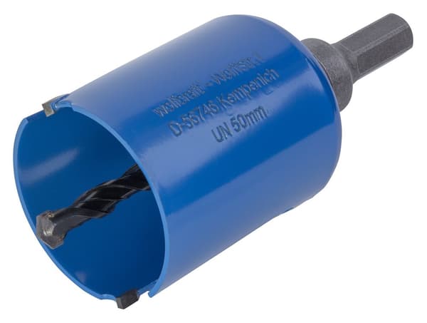 Hulsav med centerbor Wolfcraft HM/CT; 50x60 mm