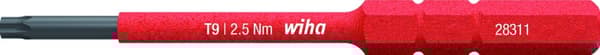Skruebit Wiha slimBit W41160; T9; 75 mm