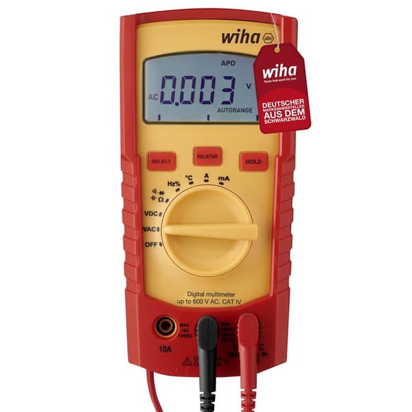 Spændingsmåler Wiha W45218; 0-600 V