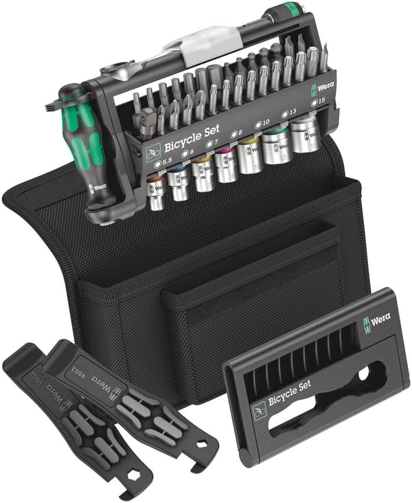 Værktøjssæt Wera Bicycle Tool Set 3; 39 stk.